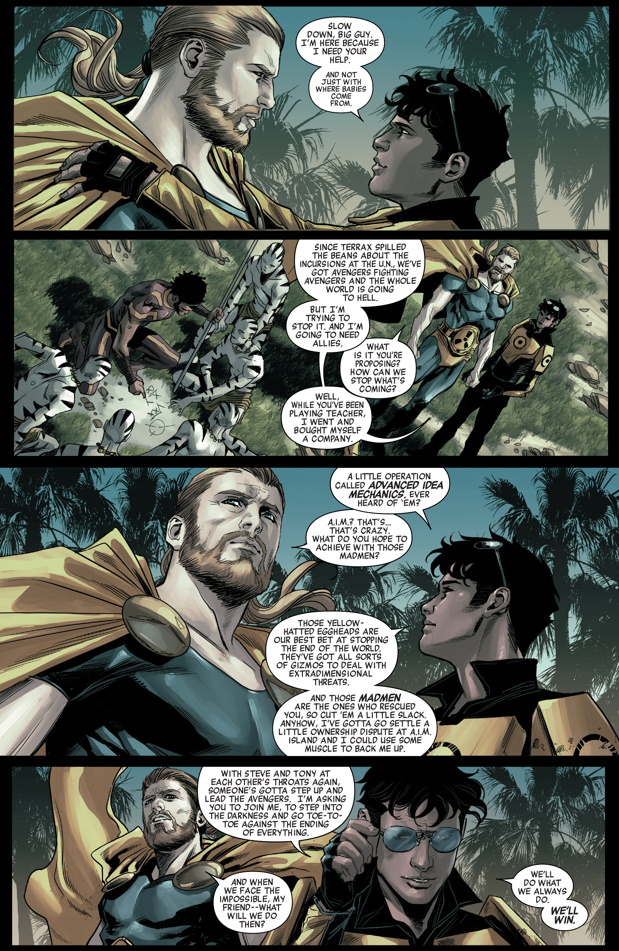 Read online Avengers World comic -  Issue #19 - 7