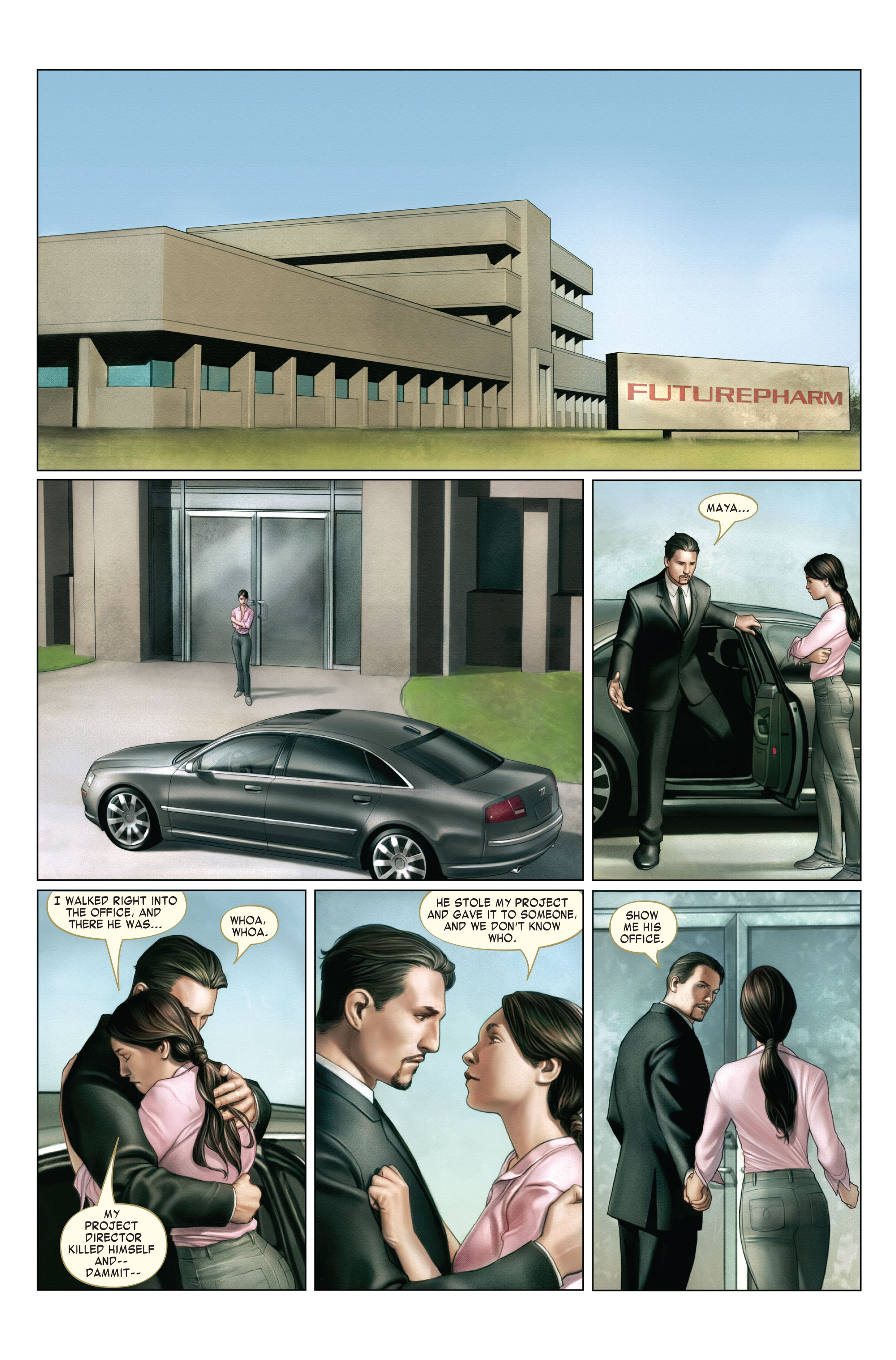 Read online Iron Man (2005) comic -  Issue #2 - 5