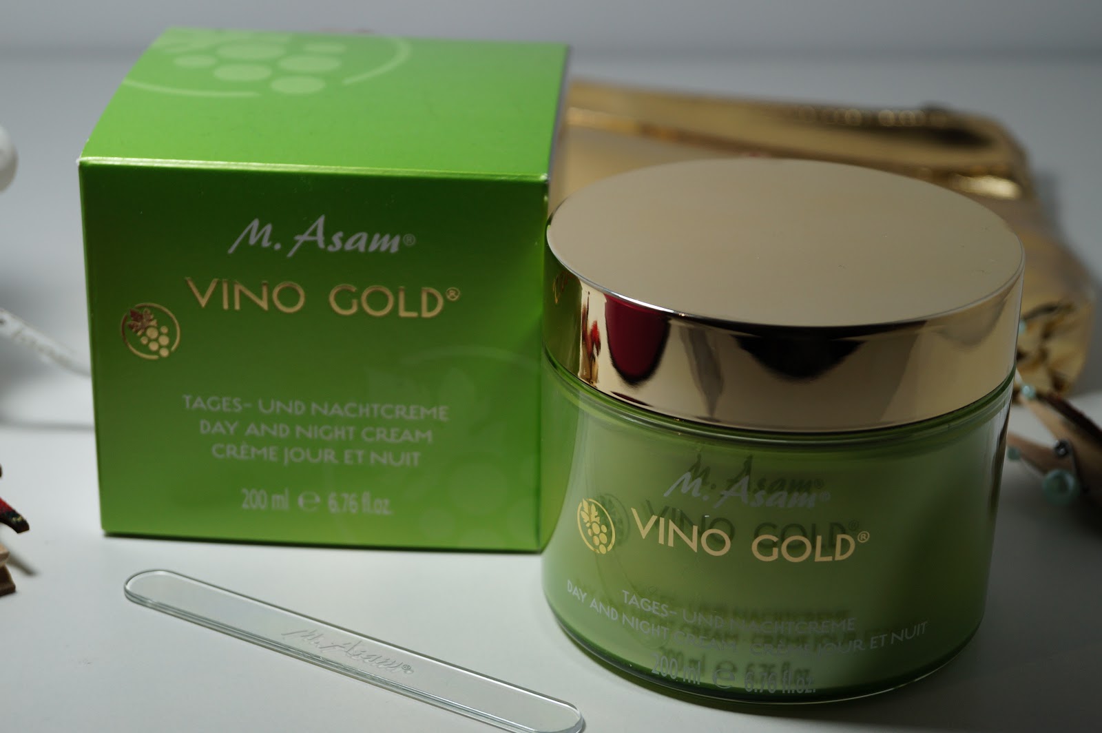 Magische Farbwelt Im Test M Asam Vino Gold es Und Nachtcreme
