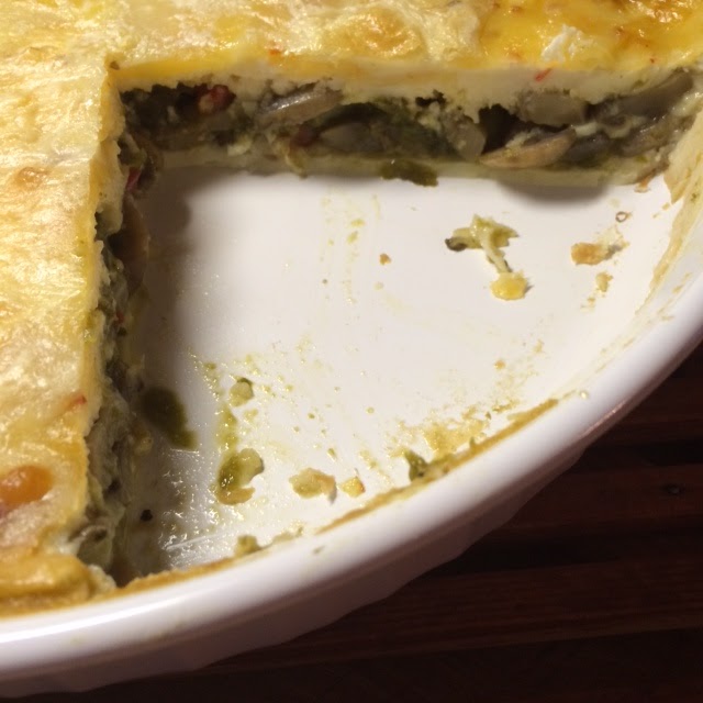 There's a Hippy in the Kitchen Hatch Chile Clafoutis with Hatch Aioli
