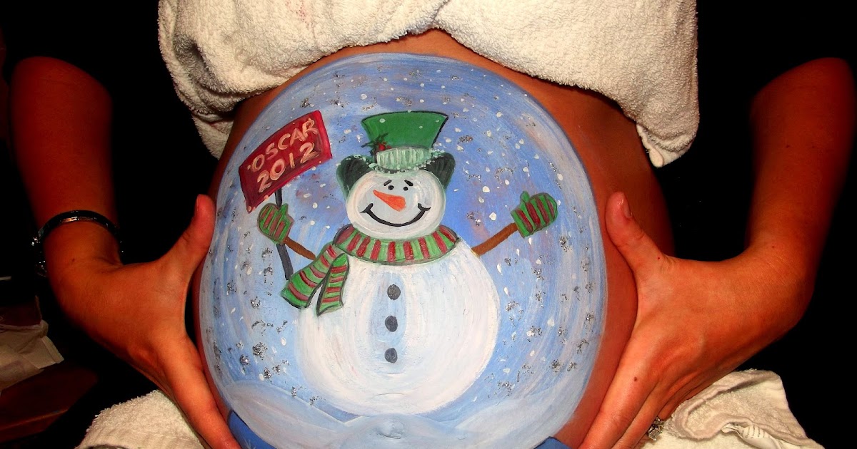 A Baby Shower & Bump Painting! A World Full of Prettiness