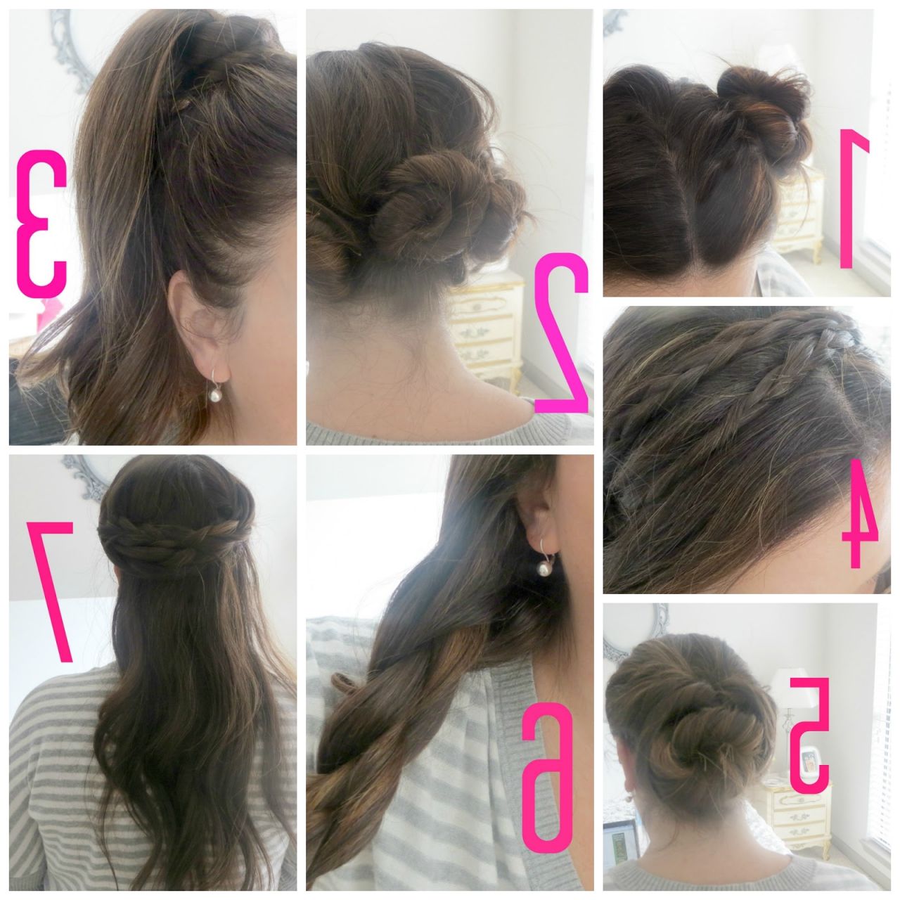 Simple Hairstyles Step By Step For Long Hair Top Model