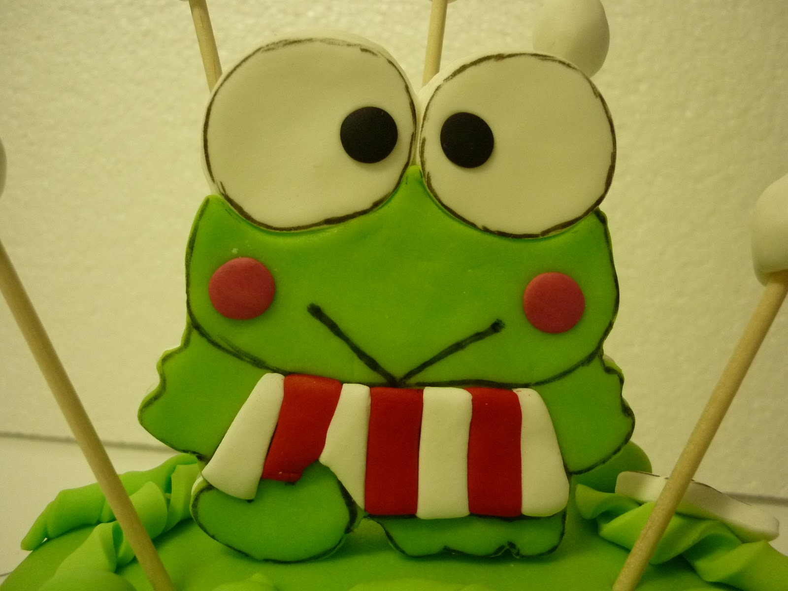 IdeiasDocinhas Bolo Sapo Keroppi