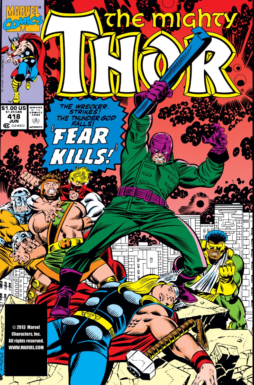 Read online Thor (1966) comic -  Issue #418 - 1