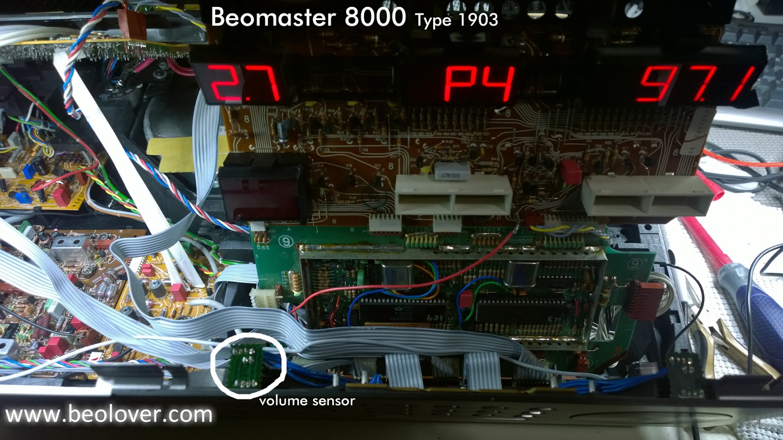 beolover: Beomaster 8000: Repaired Rotary Volume Sensor
