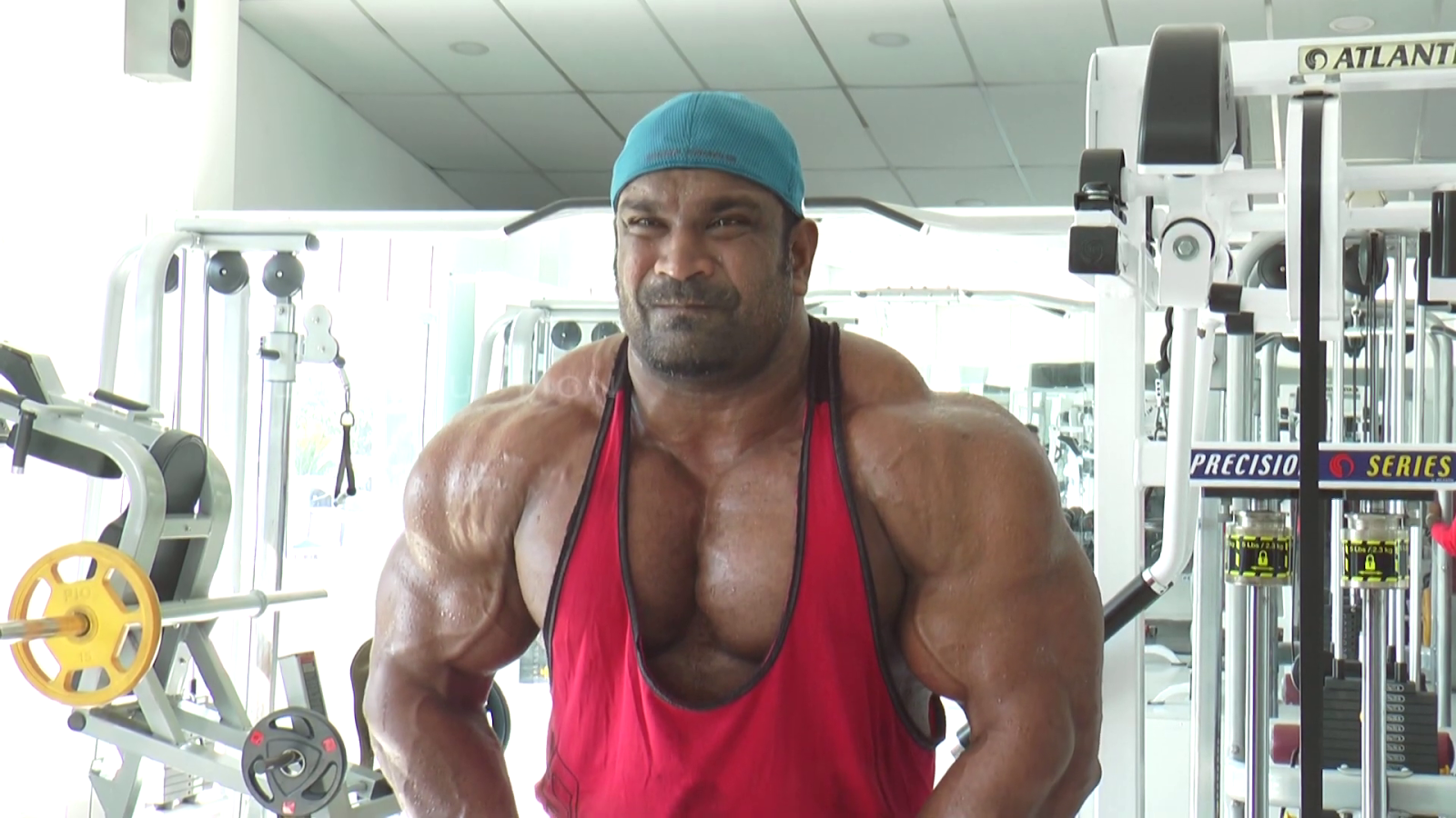 Central Training Sri Lankan Bodybuilder Lucion Pushparaj