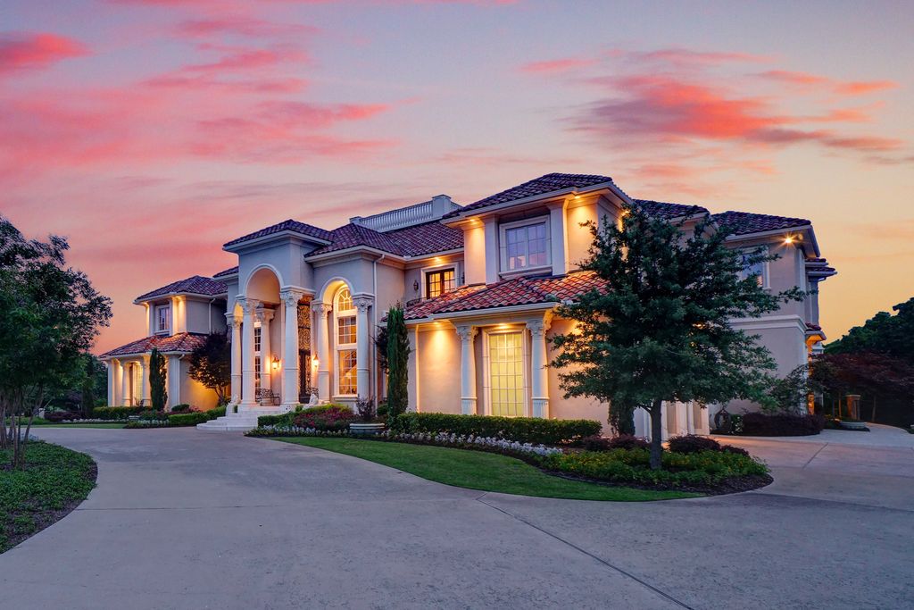 22,000 Square Foot MediterraneanStyle Mega Mansion In Arlington, TX