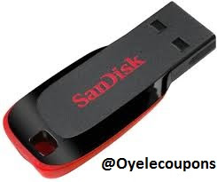 ebay Sandisk 16GB Pendrive Offer at Just 99 Rs