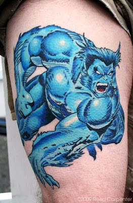 Tatuaje X-Men Bestia