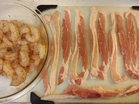Preparation of shrimps and bacon  (Paleo, Keto, Gluten-Free).jpg