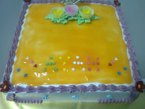 Rainbow Butter Cake