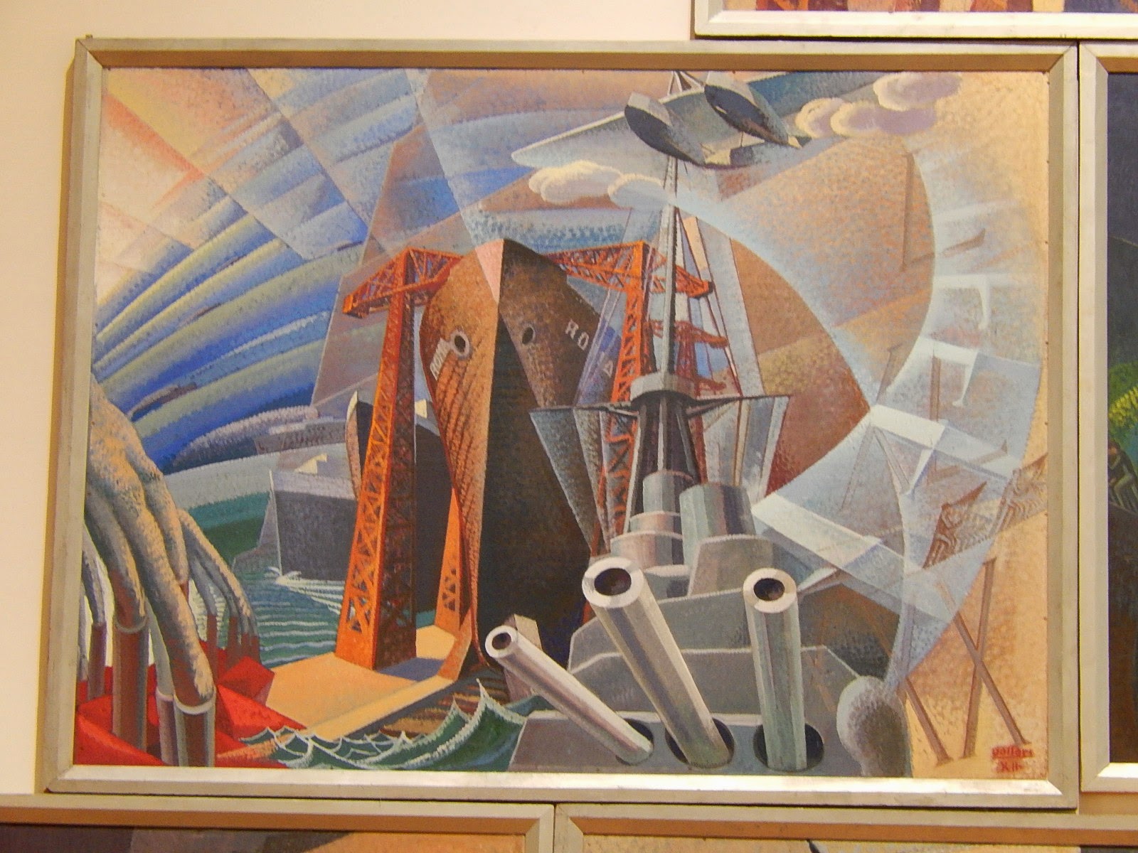 Art Contrarian FascistEra Paintings on Display in Rome