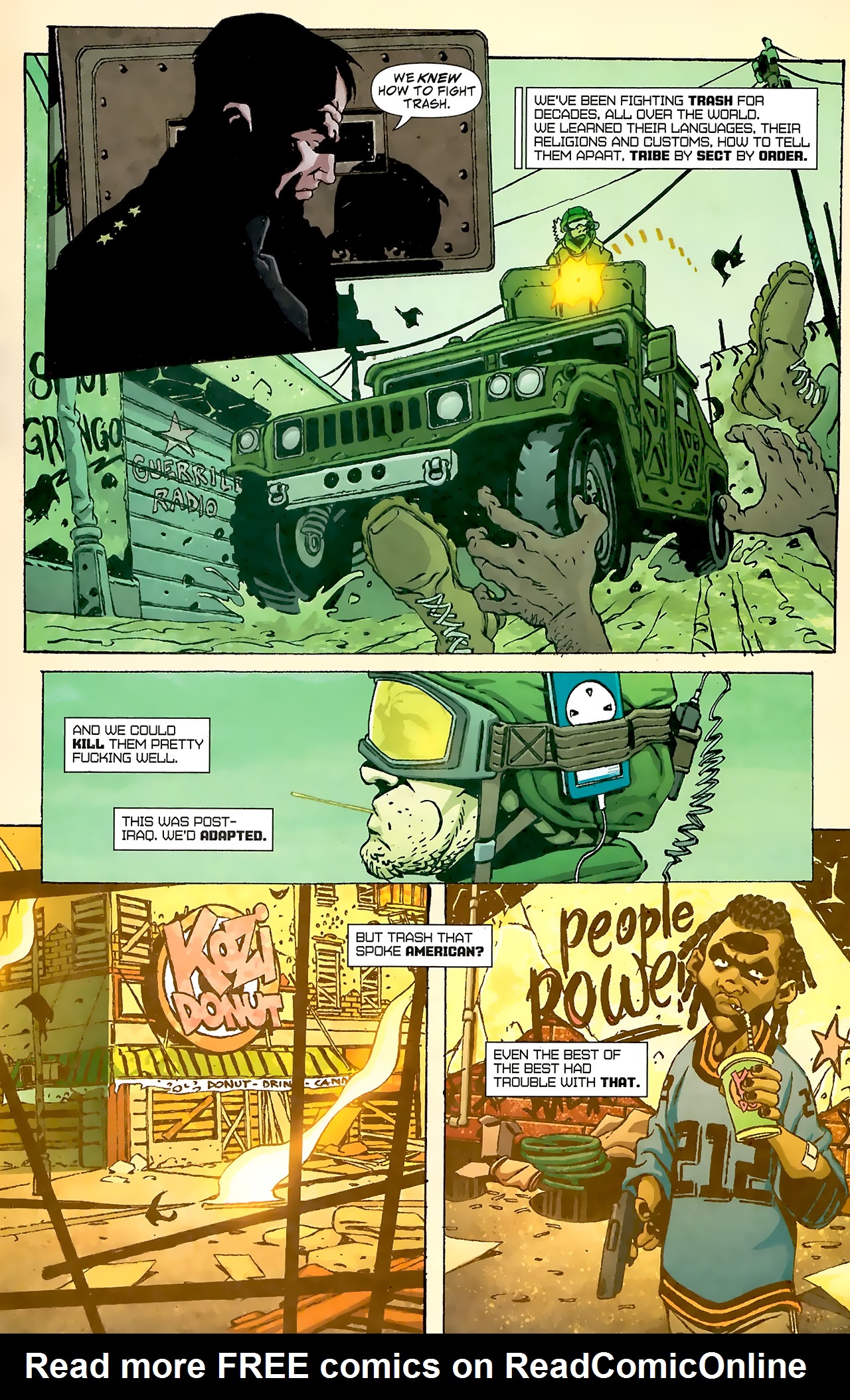 Read online DMZ (2006) comic -  Issue #21 - 10