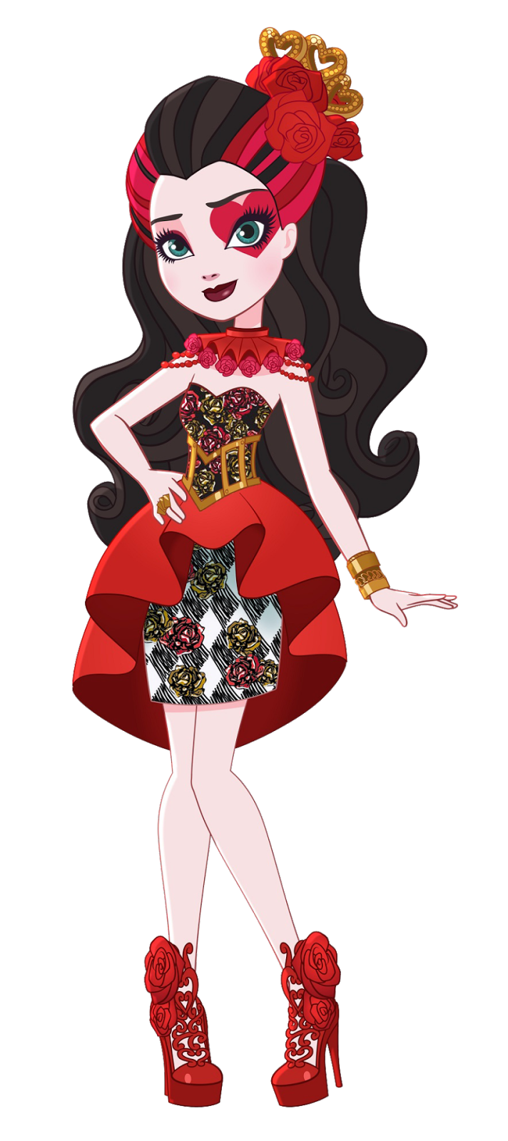 Ever After HighPretty Artwork de Lizzie Hearts Spring Unsprung