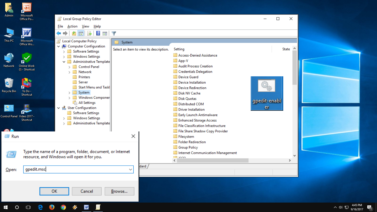 Learn New Things: How to Download & Install gpedit.msc (Group Policy  Editor) for Windows 10-Easy