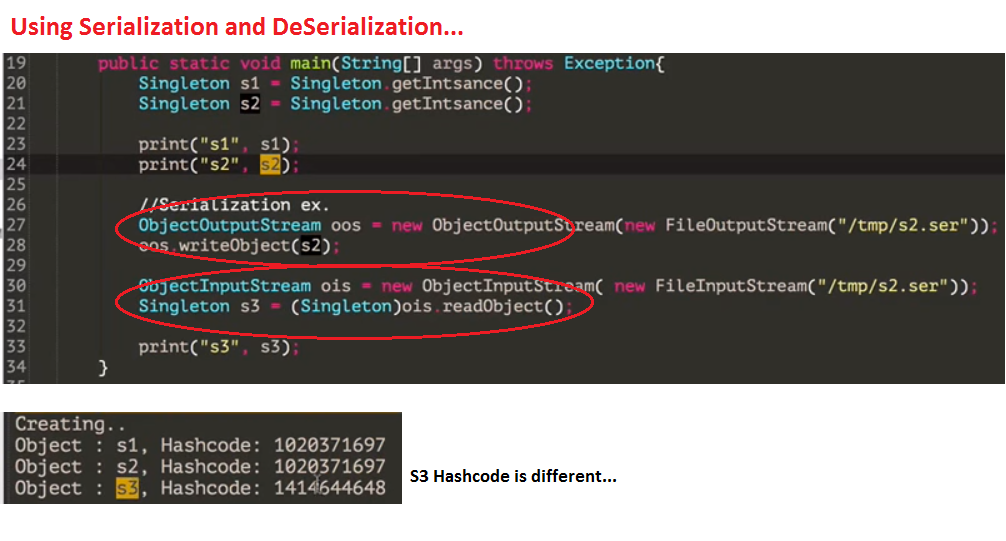Pavan ADF JAVA SingleTon Break