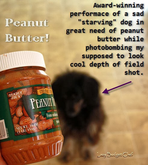 16 oz jar of peanut butter