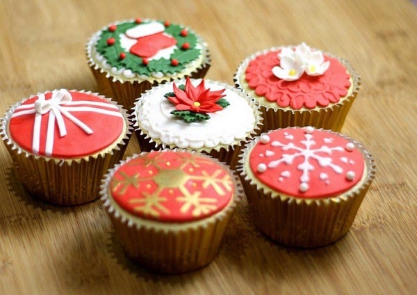 Cupcakes for Christmas – 25 ideas for cool toppings
