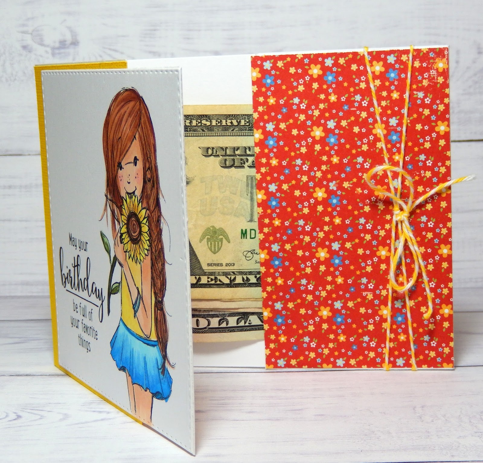 Neat Nook Creations Birthday Gift Card or Money Holder