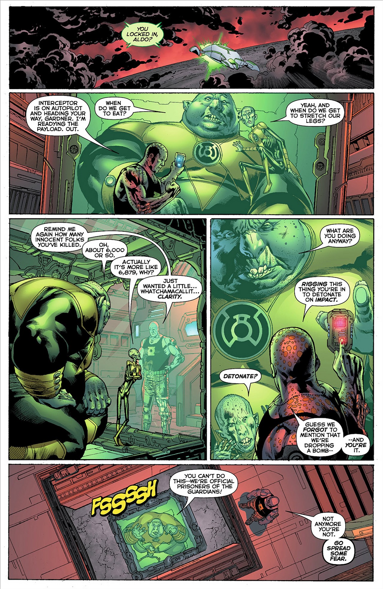 Read online Green Lantern Corps (2011) comic -  Issue #6 - 16