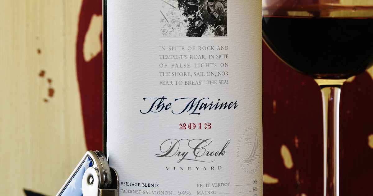 New Hampshire Wineman Dry Creek 'The Mariner' 2013 Meritage (Bordeaux
