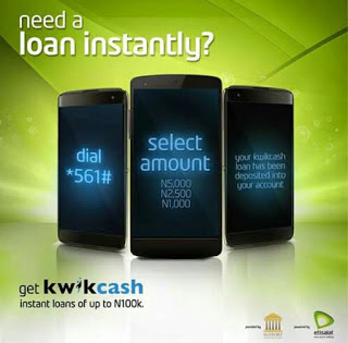Etisalat KwikCash Get Loan Upto N100,000 Naira Easily
