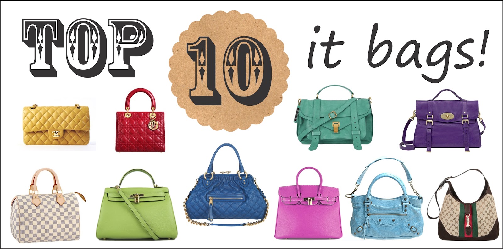 Design e Moda Top 10 it bags!