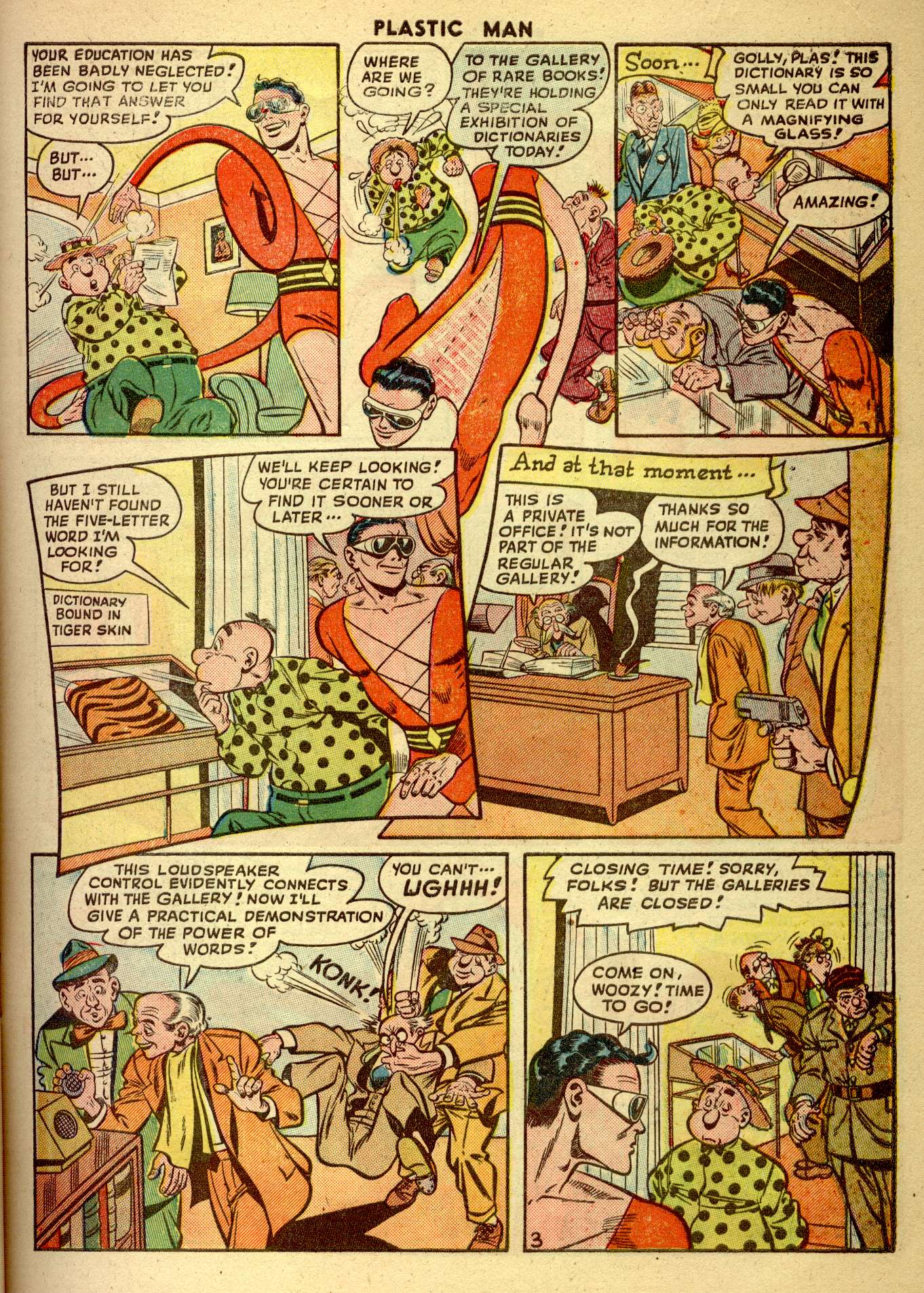 Read online Plastic Man (1943) comic -  Issue #14 - 5