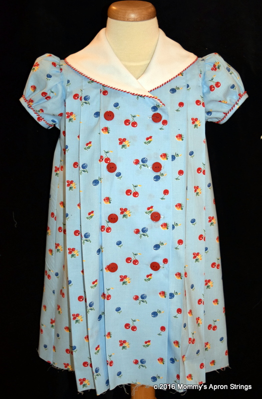 Mommy's Apron Strings Children's Corner Pleats 2 II Dress My Favorite!!