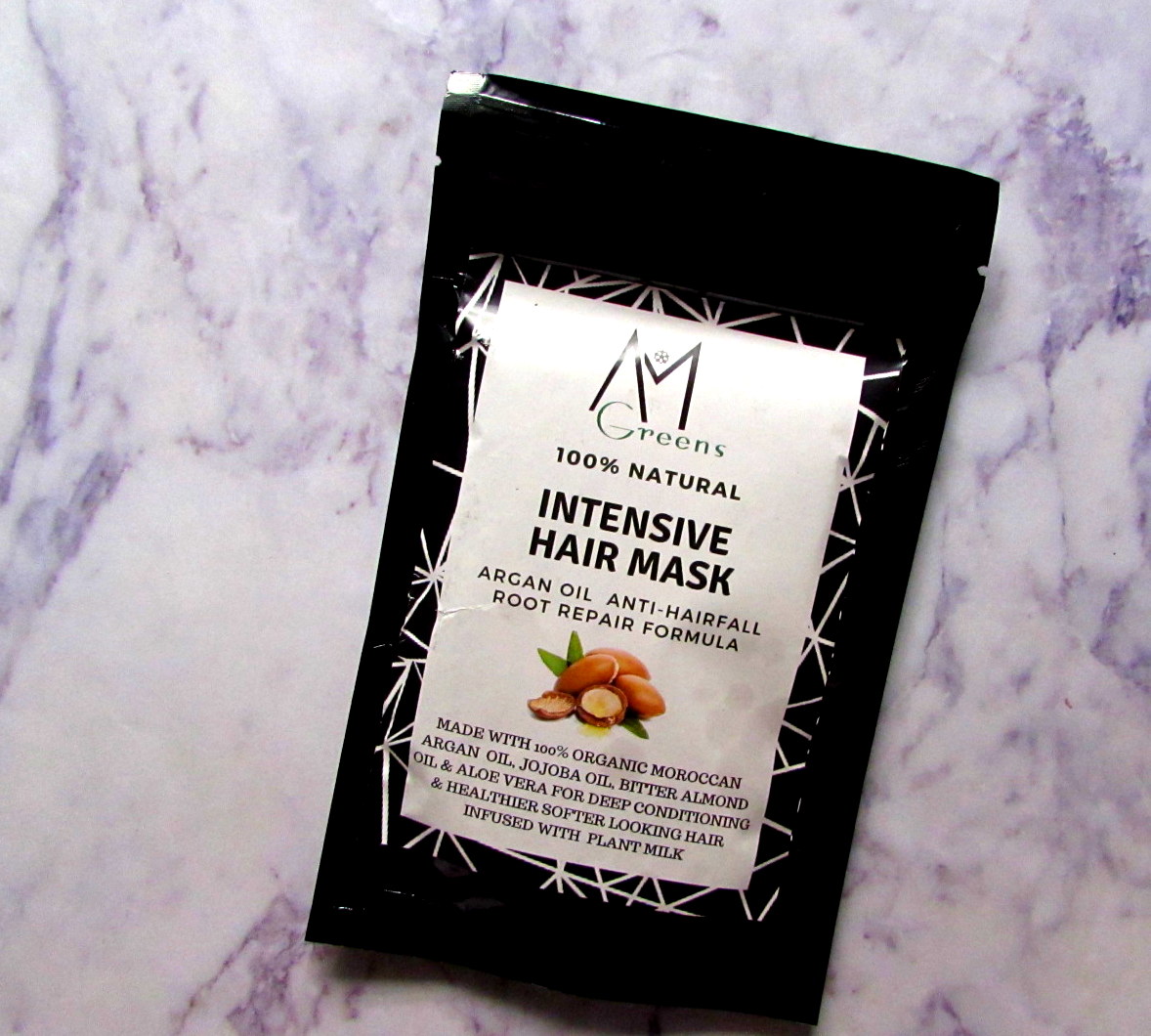 Do Try AM Greens Intensive Hair Mask For Getting Shiny Hairs! MY
