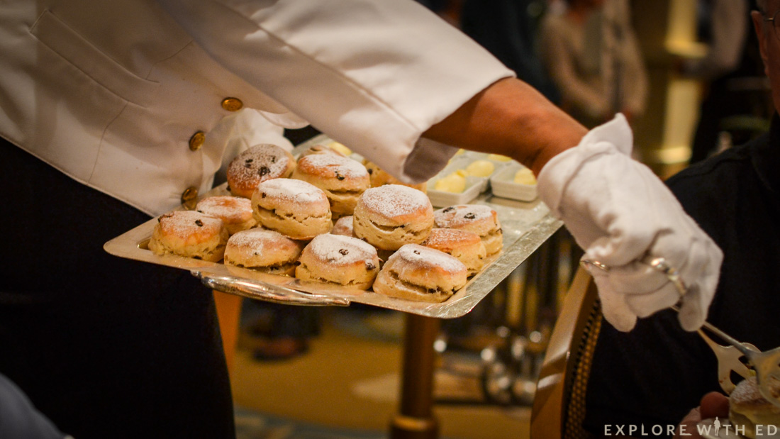 Scones, Afternoon tea, Queen Elizabeth, Queen's Room
