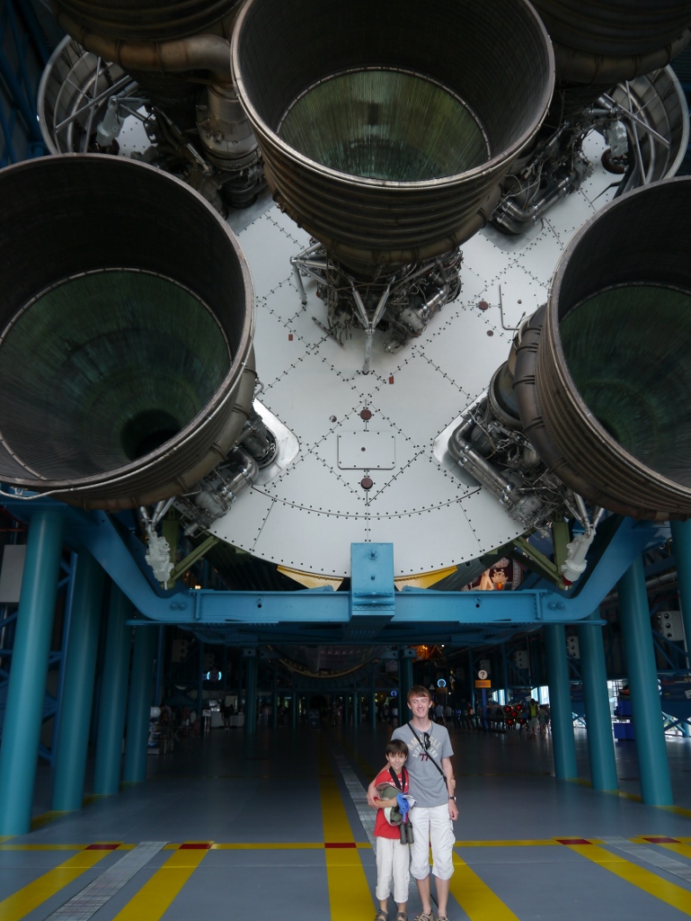 Kennedy Space Center Cape Canaveral Floride Fusée Saturn V