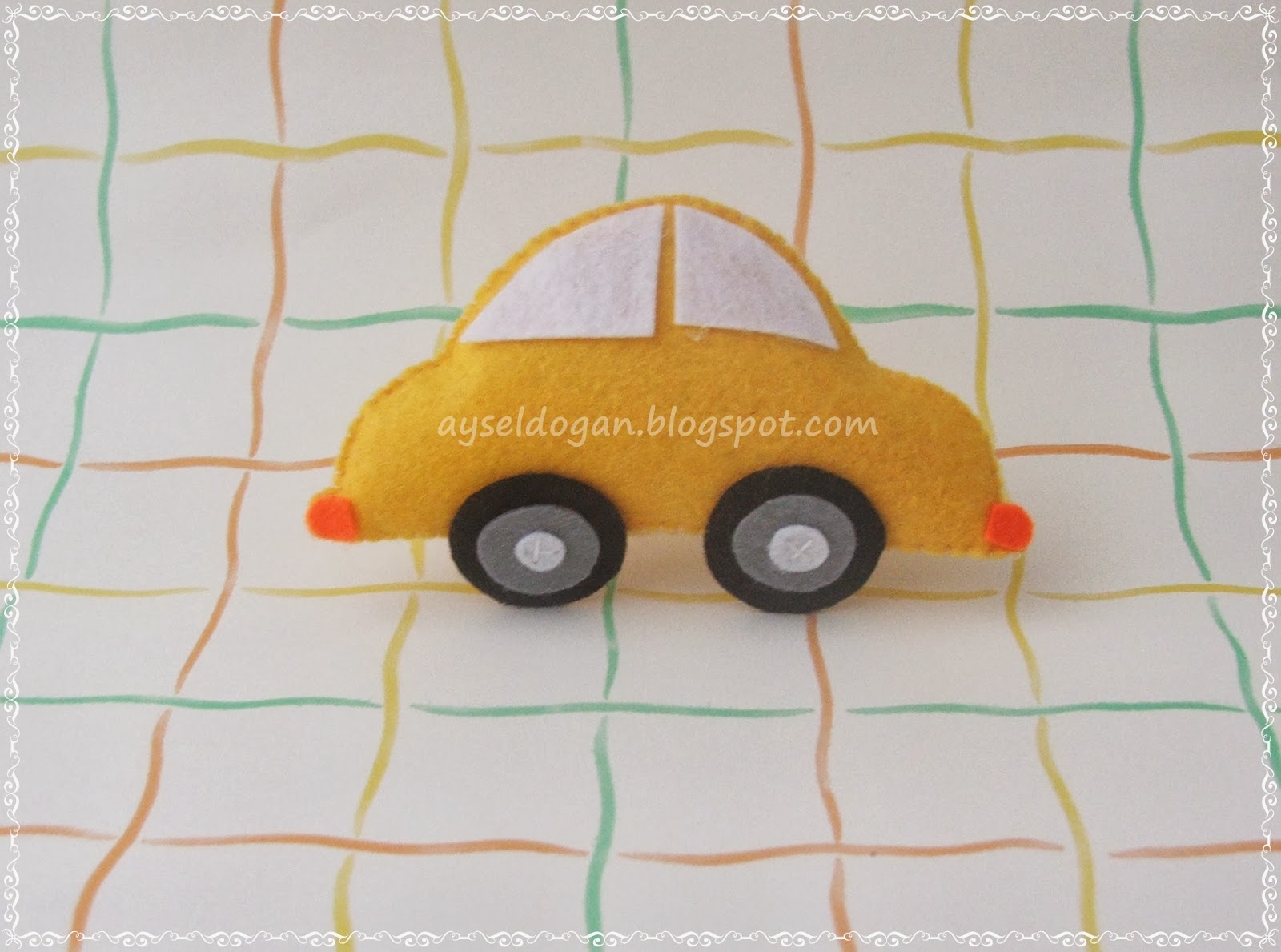 tasarımaskı. keçe arababebek anısı