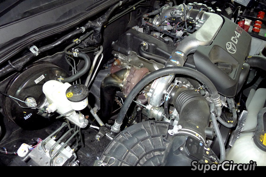 SUPERCIRCUIT Exhaust Pro Shop Hilux Vigo 2.5D VNT Full Stainless Steel