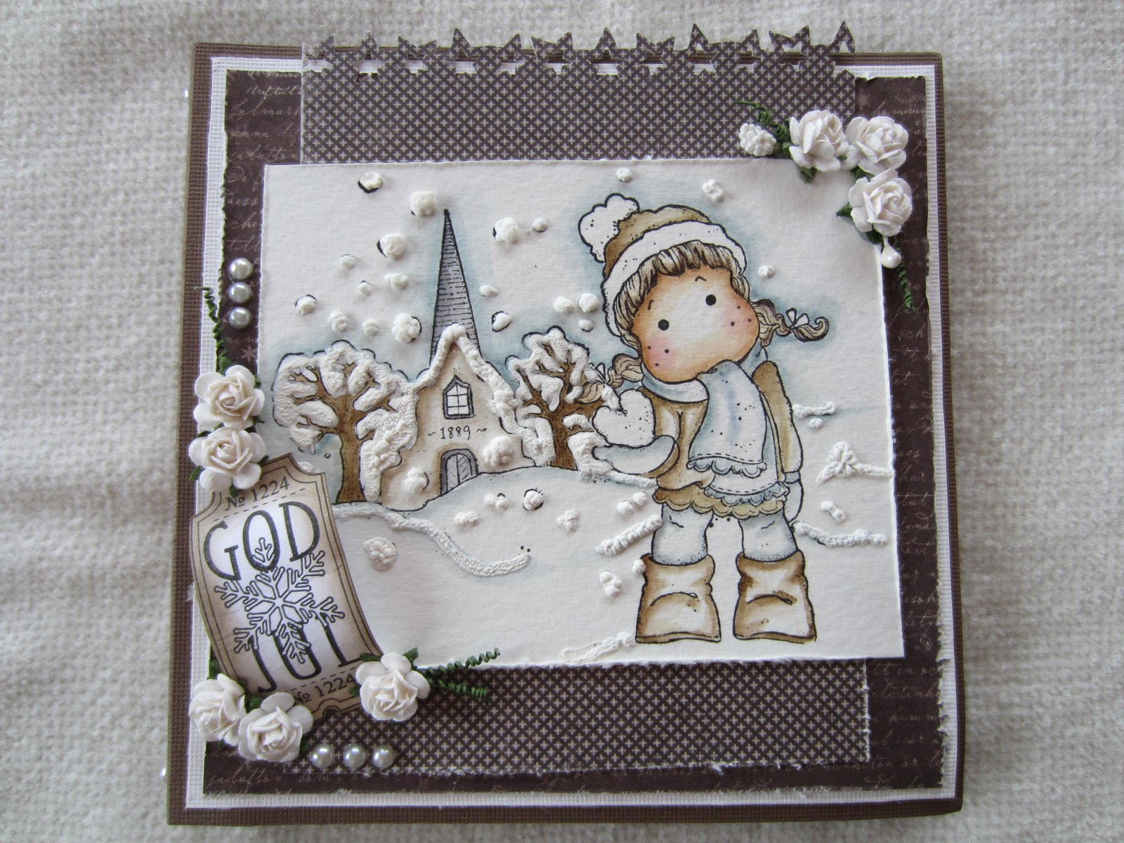 ROX Stamps Årets sista julkort