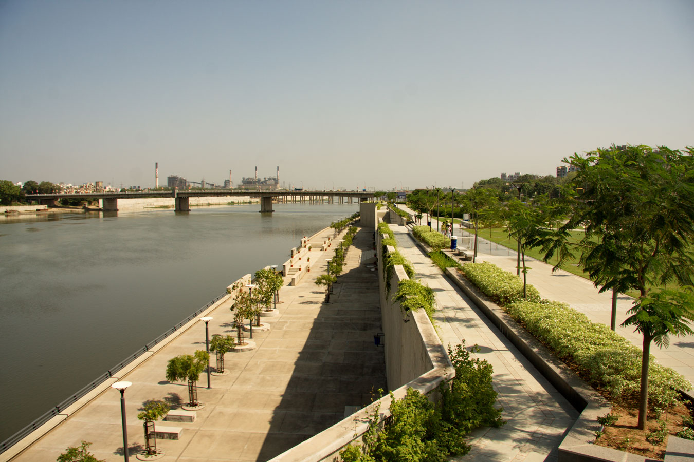 Highly polluted in downstream, Sabarmati riverfront cannot be