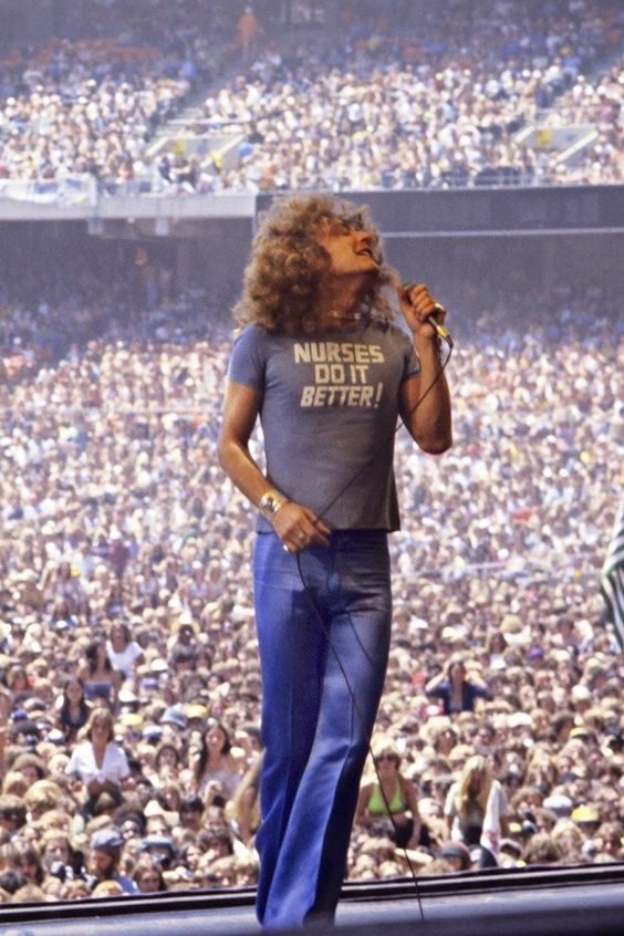 Robert Plant - Nurses Do It Better t-shirt. PYGOD.COM