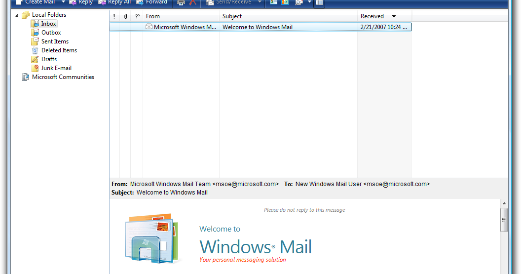How to install Windows Mail on Windows 7