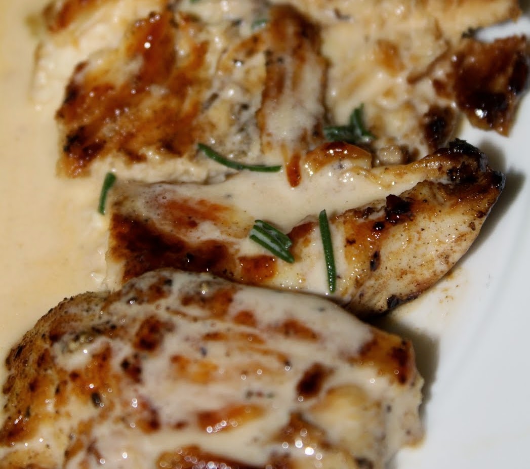 FOOD AND COOK Chicken with Rosemary Butter Sauce