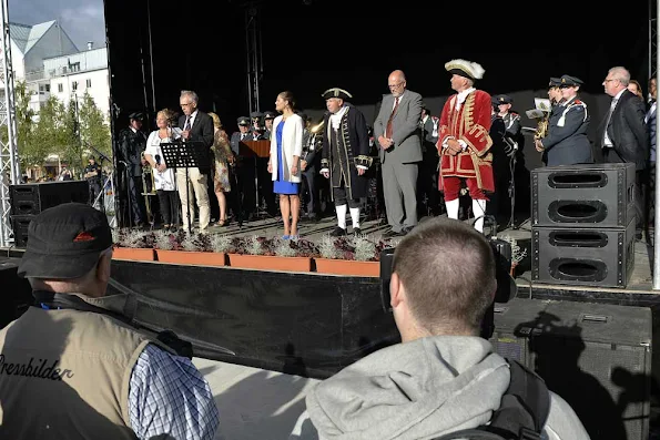 Crown Princess Victoria inaugurated the 'Södra hamnplanen' dock