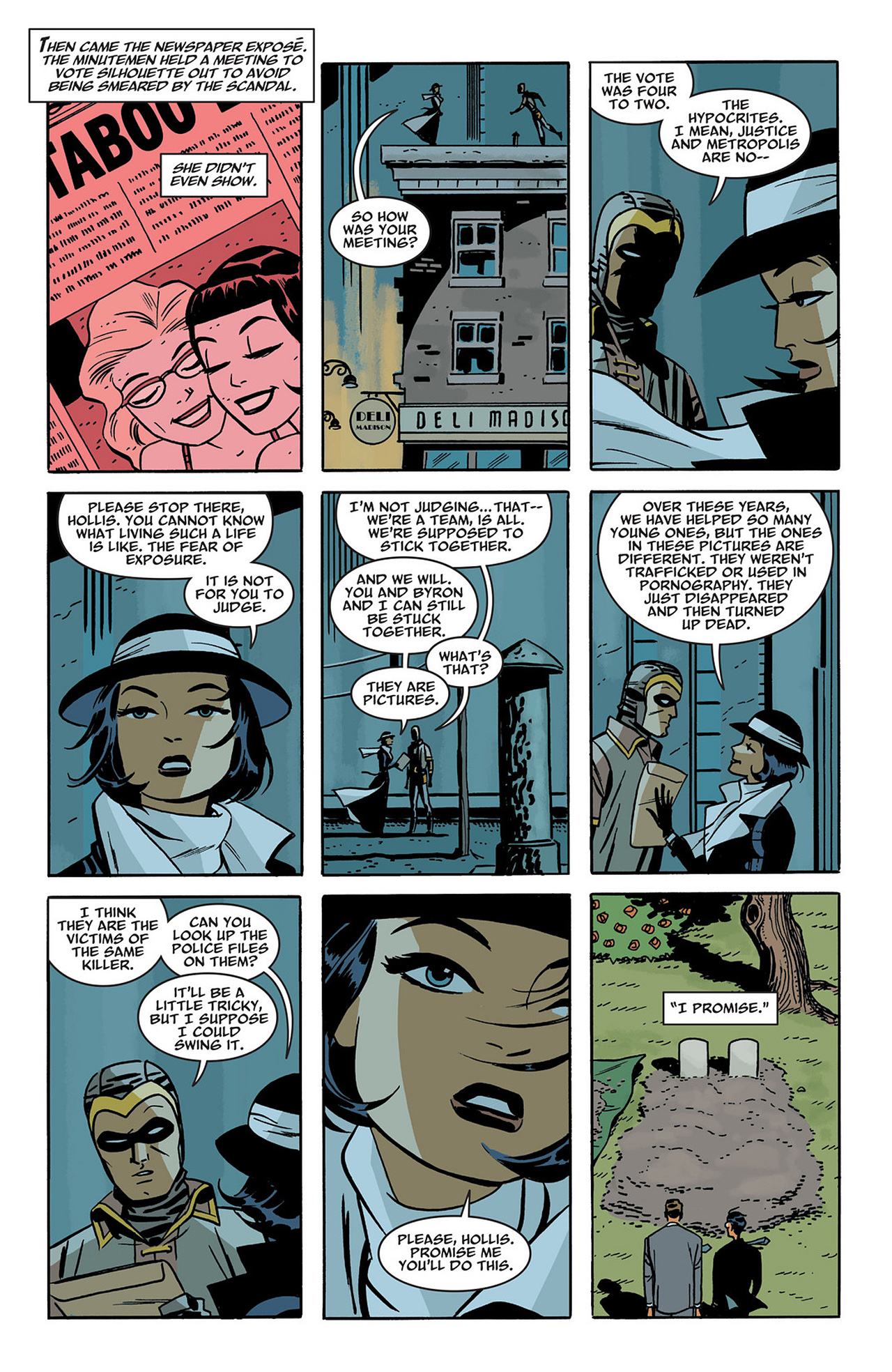 Read online Before Watchmen: Minutemen comic -  Issue #4 - 9