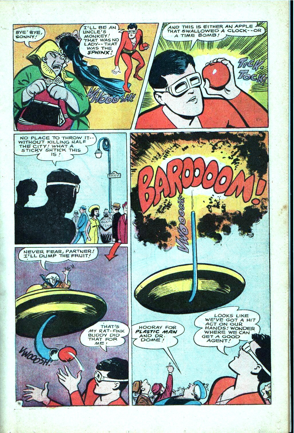 Read online Plastic Man (1966) comic -  Issue #6 - 15