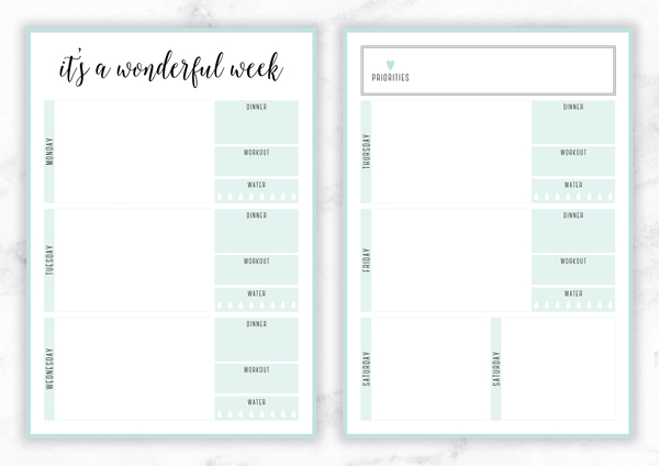 free planner