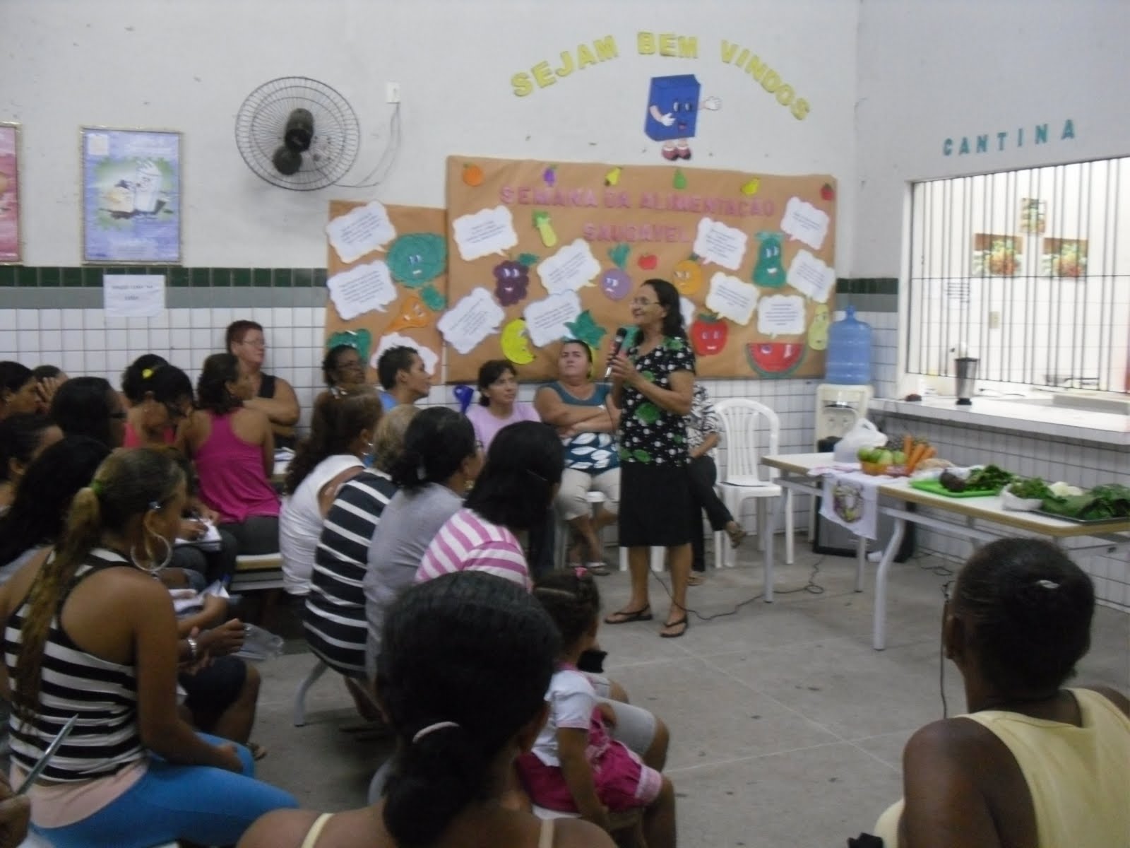 EMEF - RENATO LIMA: Projeto Alimentação Saudável com a Turma da EJA