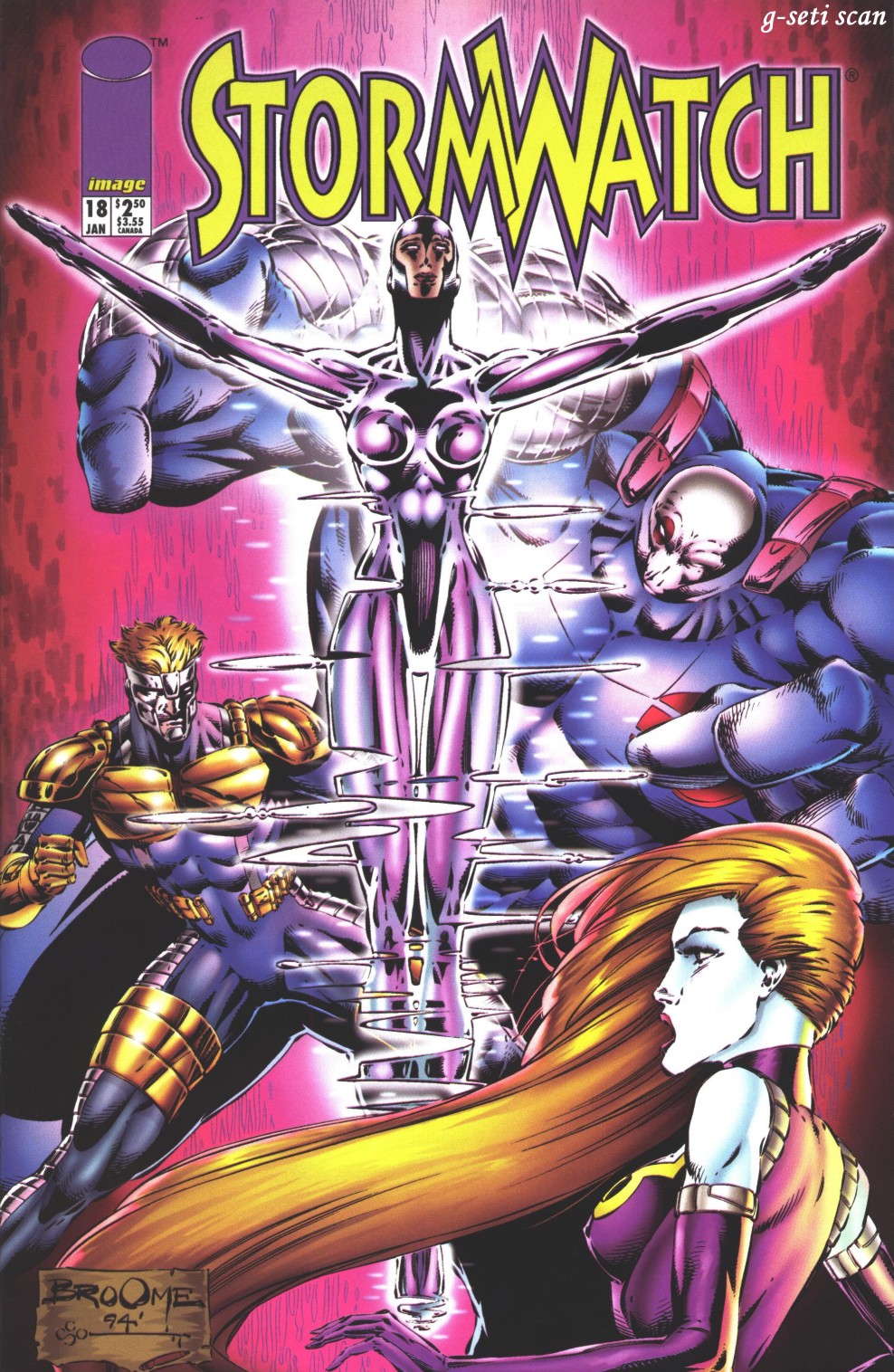 Read online Stormwatch (1993) comic -  Issue #18 - 1