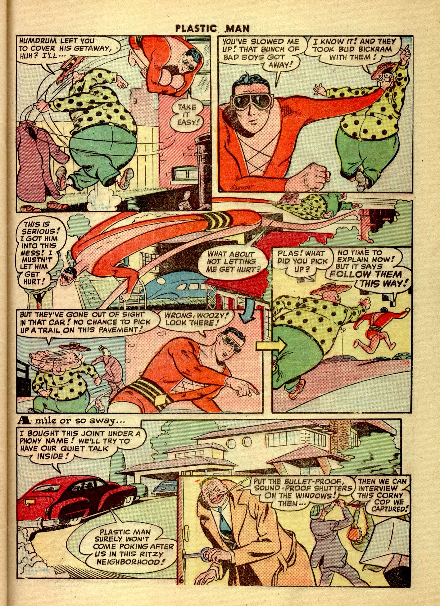 Read online Plastic Man (1943) comic -  Issue #14 - 41