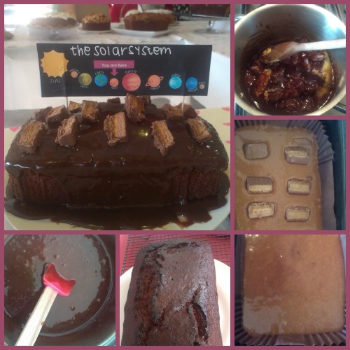 Baubles and Bakes Mars Bar Loaf Cake