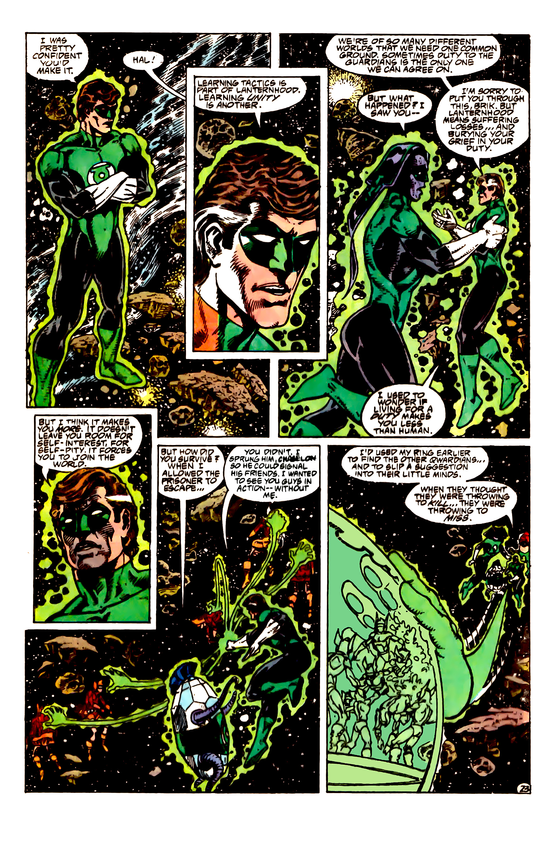 Read online Green Lantern (1990) comic -  Issue #13 - 24
