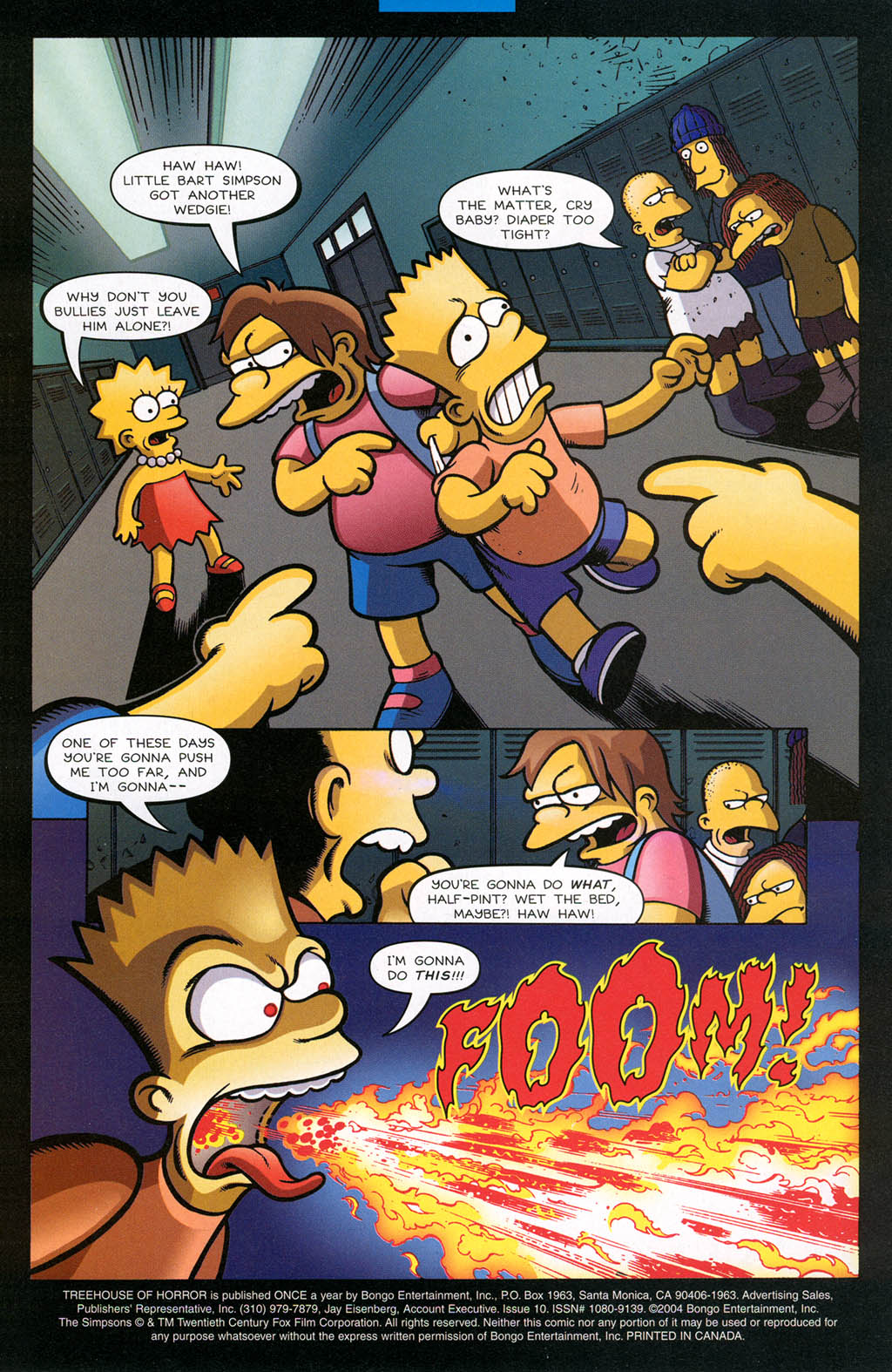 Read online Treehouse of Horror comic -  Issue #10 - 4