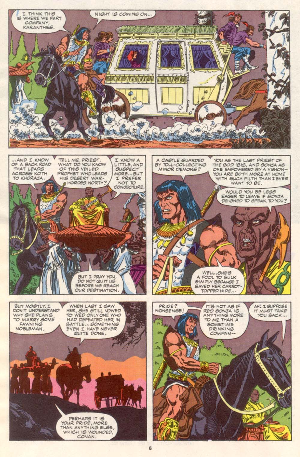 Read online Conan the Barbarian (1970) comic -  Issue #242 - 6